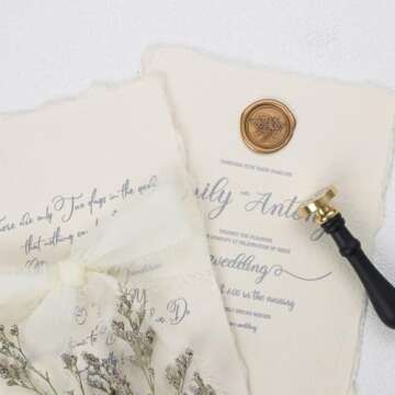 UNIQOOO Little Bee Wax Seal Stamp-Sealing Wax Stamp Great for Embellishment of Envelopes, Wedding Invitations, Wine Packages, Snail Mails, Gift Idea for Bee Collectors