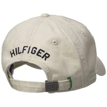Tommy Hilfiger Men's Ardin Dad Hat - Classic Cotton Baseball Cap