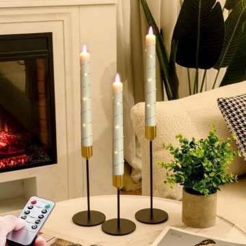 Starlight String Flameless Candle Set with Remote Control