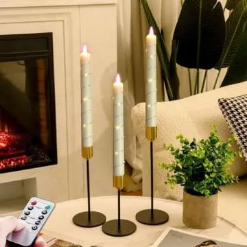 Starlight String Flameless Candle Set with Remote Control