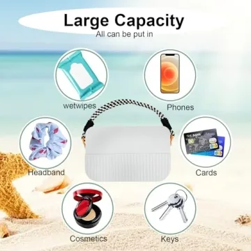 Bogg Bag Accessories Set Silicone Phone Holder Charms Grey