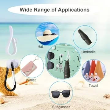 Bogg Bag Accessories Set Silicone Phone Holder Charms Grey