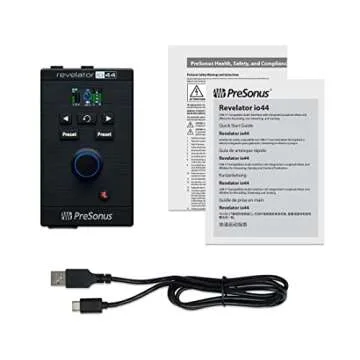 PreSonus Revelator io44 USB-C Audio Interface for Music Production