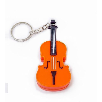 Playable Tiny Violin Keychain with Sad Music - Meme Gift