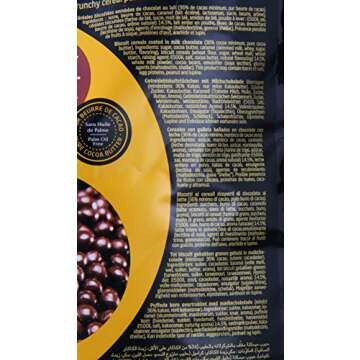 Valrhona "Les Perles Craquantes" Crunchy Cereal Pearls Coated in Milk Chocolate, Caramel Flavored, 36% Cocoa, 3kg./6.6lb.