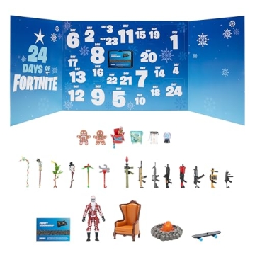 Fortnite Winterfest Advent Calendar - Yule Trooper Figure & Gifts