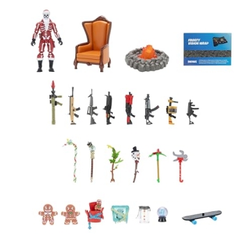 Fortnite Winterfest Advent Calendar - Yule Trooper Figure & Gifts
