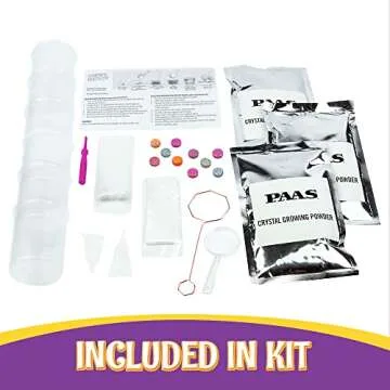 PAAS Eggsperiments Crystal Growing Egg Science Kit