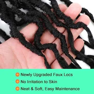 XCDIFA Faux Locs Crochet Hair - Stylish, Comfortable & Easy