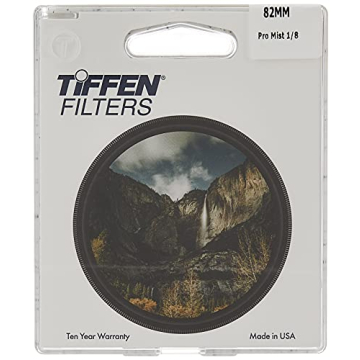 Tiffen 82mm Pro-Mist 1/8 Filter for Soft Focus Effects