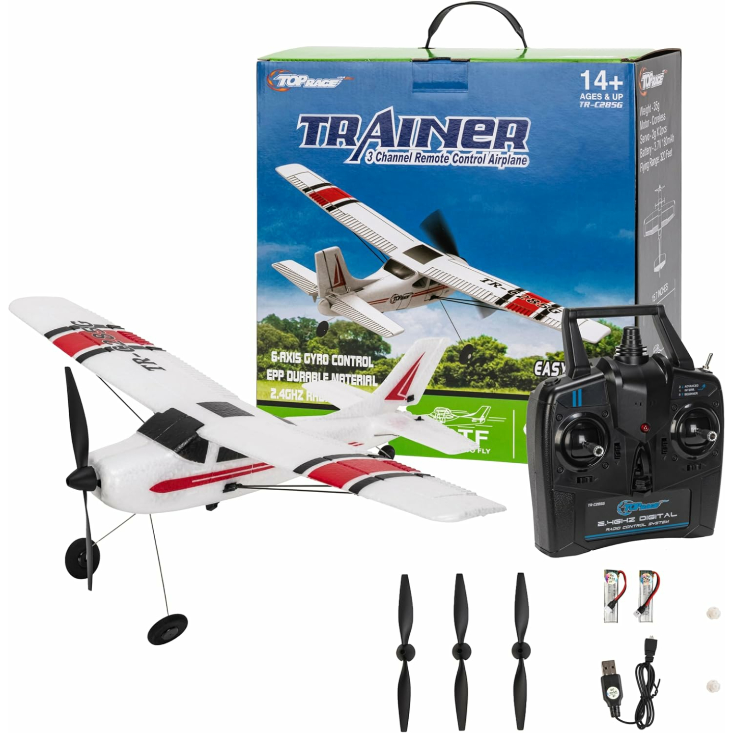 Top Race RC Plane - Durable & Easy to Fly for Everyone