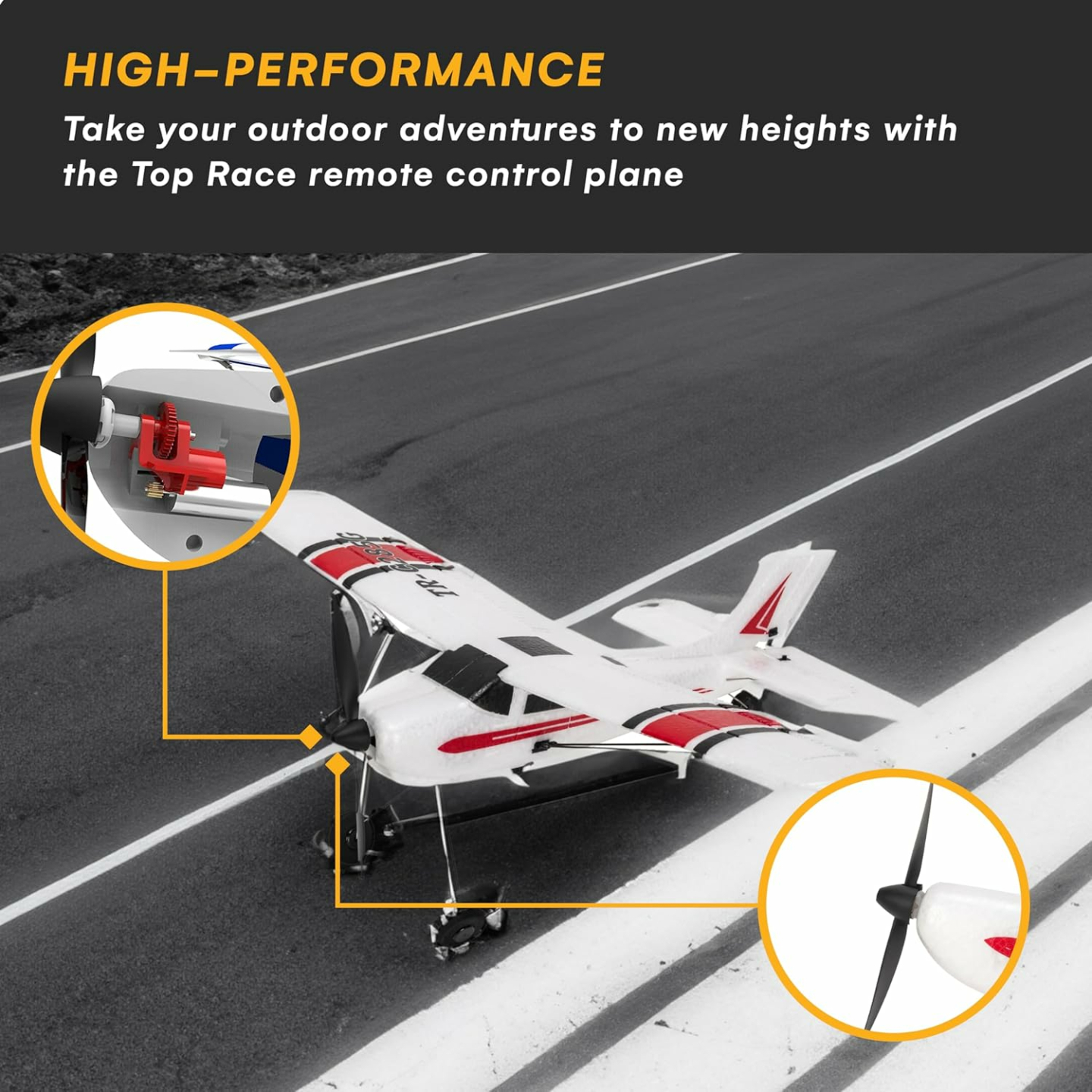 Top Race RC Plane - Durable & Easy to Fly for Everyone