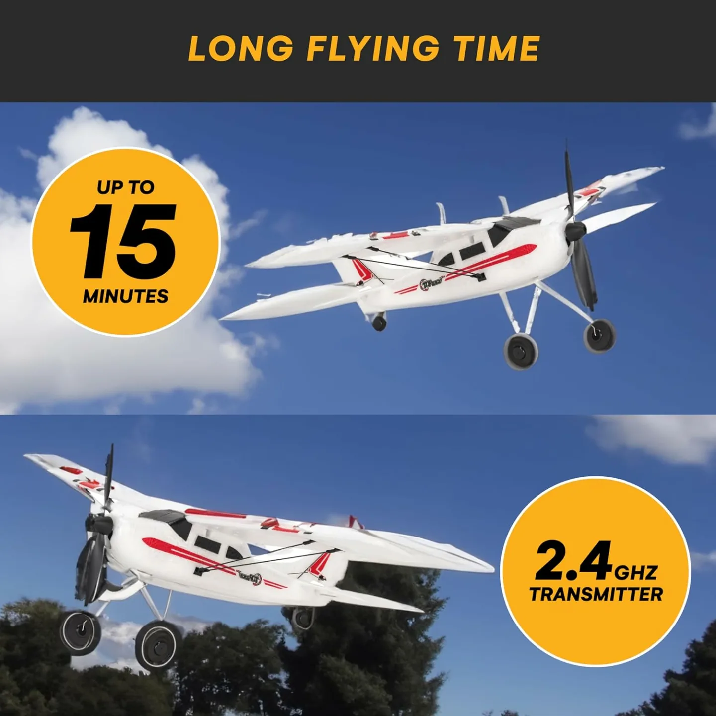 Top Race RC Plane - Durable & Easy to Fly for Everyone