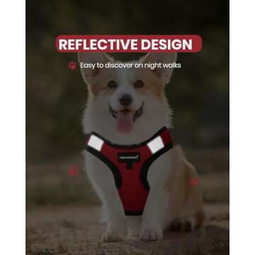 FAYOGOO Lightweight Service Dog Vest with 6 Patches