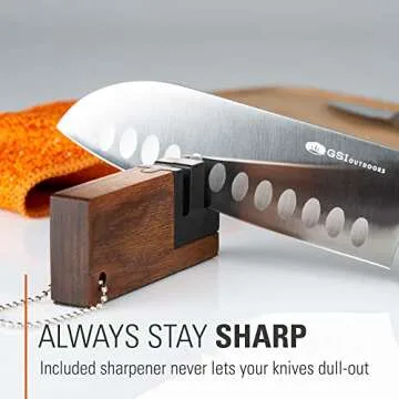 GSI Outdoors Rakau Gourmet Knife Set - Outdoor Cooking Essentials