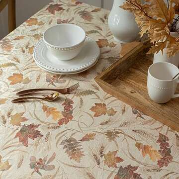 Elegant Benson Mills Autumn Tablecloth for All Occasions