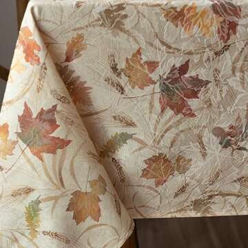 Elegant Benson Mills Autumn Tablecloth for All Occasions