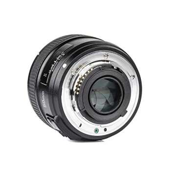 YONGNUO YN EF 50mm f/1.8 AF Lens YN50 Aperture Auto Focus for Nikon Camera as AF-S 50mm 1.8G with Cleaning Cloth