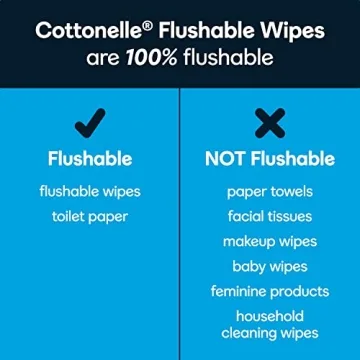 Cottonelle Flushable Wet Wipes for Adults Convenient Clean