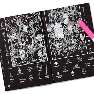 Valentine's Hidden Pictures Puzzles Book for Kids 6 and Up