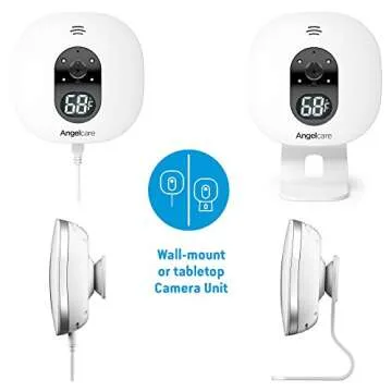 Angelcare Baby Monitor with Video and Breathing Sensor Pad (AC517)
