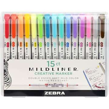 Zebra Pen Mildliner Highlighters Assorted Colors