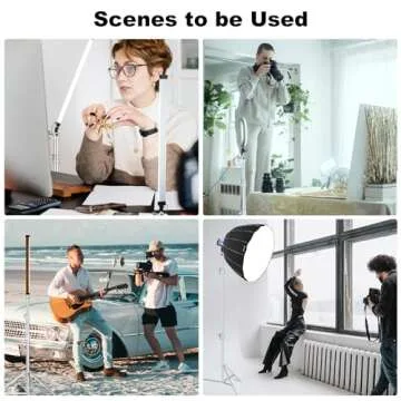 Heavy Duty Light Stand 9.18ft/2.8m Stainless Steel Light Stand for Head Light, Strobe Light, Softbox, and Other Photography Equipment