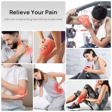 Rechargeable TENS Unit for Pain Relief & Muscle Recovery