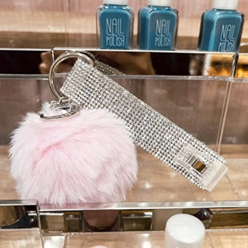 Stylish Leyabeautysupply Card Grabber Keychain for Long Nails