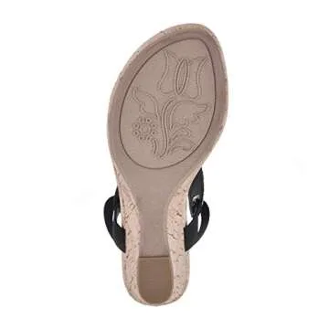 Comfortable Cork Wedge Sandals for Women - White Mountain