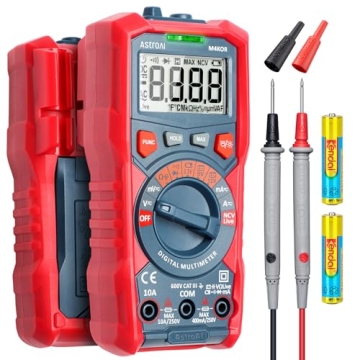 AstroAI Multimeter Tester - TRMS 4000 Counts with Auto-Ranging and NCV