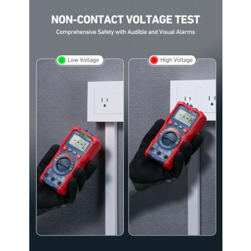 AstroAI Multimeter with Non-Contact Testing and Backlight
