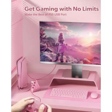 JoyReken 4-Port USB Hub FlyingVHUB Stylish & Functional