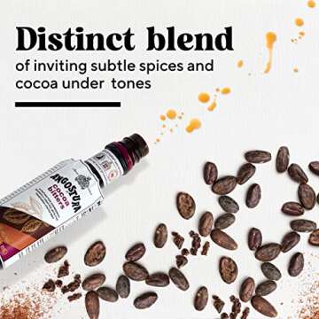 ANGOSTURA Cocoa Bitters, Cocktail Bitters for Professional and Home Mixologists, Kosher Certified, Sodium Free, 4 FL OZ