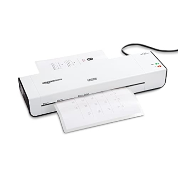 Amazon Basics 12-Inch Thermal Laminator for Versatile Use