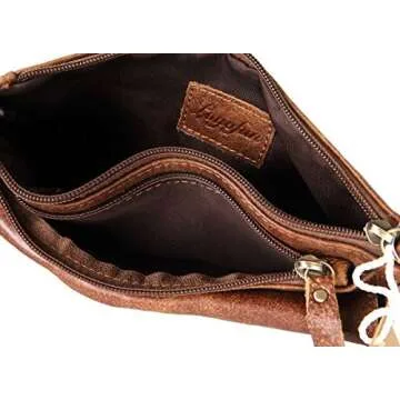 Stylish Loyofun Unisex Brown Leather Waist Bag