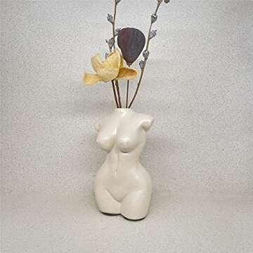 Body Vase Female Form Power Cute Vase Body Art Modern Décor Boho Decoration Sculpture Bud Vase for ...