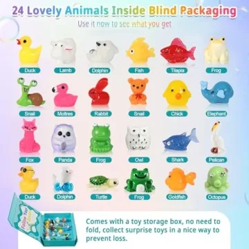 Exciting 24 Pack Kids Bath Bombs with Surprise Toys