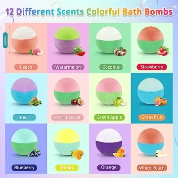Exciting 24 Pack Kids Bath Bombs with Surprise Toys