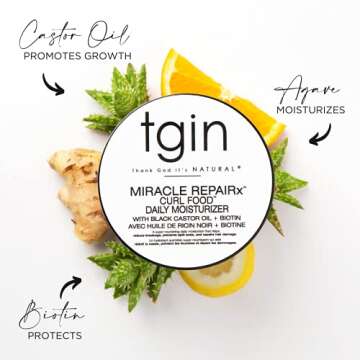 TGIN Miracle RepaiRx Curl Food: Moisturizing Cream for Curls