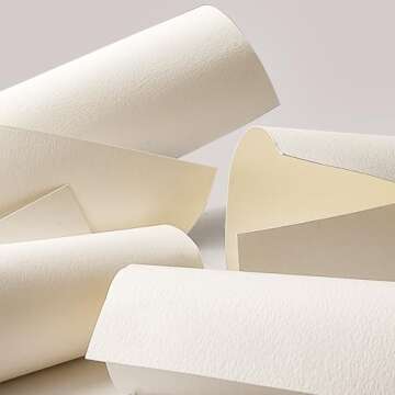 Fingraspuro Watercolor Paper Pad 9x12 Inch, 30 Sheets, 100% Cotton, Acid-Free, Cold Pressed, for Painting, Drawing, Art Journaling, Professional Artist Quality