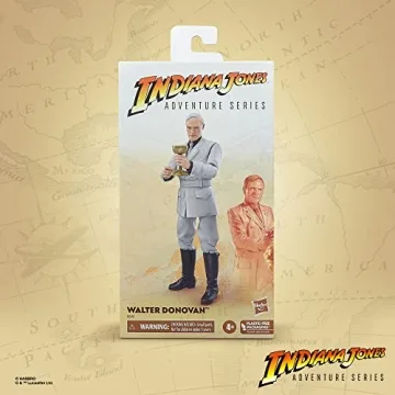 Indiana Jones Walter Donovan Action Figure 6 Inches Collectible