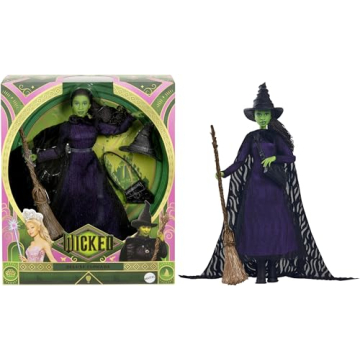 Wicked Deluxe Elphaba Doll from Mattel with Accessories
