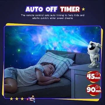 JUIARA Astronaut Star Projector for Cosmic Ambiance