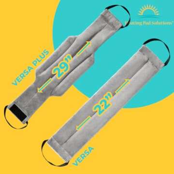 Versatile Microwavable Heating Pads for Pain Relief - Lavender Scent 1 Pack