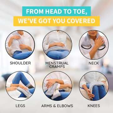 Microwavable Heating Pads for Neck and Back Relief