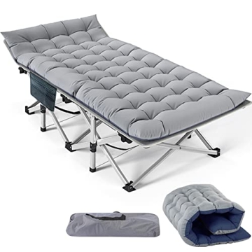 Slsy Folding Camping Cot - Portable, Easy Setup Folding Cot for Adults