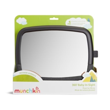 Munchkin Baby Car Mirror Adjustable Rear Facing Car Seat