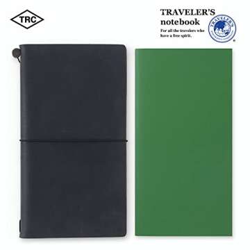 2018, Traveler's Notebook 14331006 Notebook Refill, Weekly, Weekly Free, Regular Size