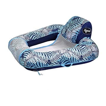 Aqua Zero Gravity Pool Chair Float - Inflatable Heavy-Duty Adult Float